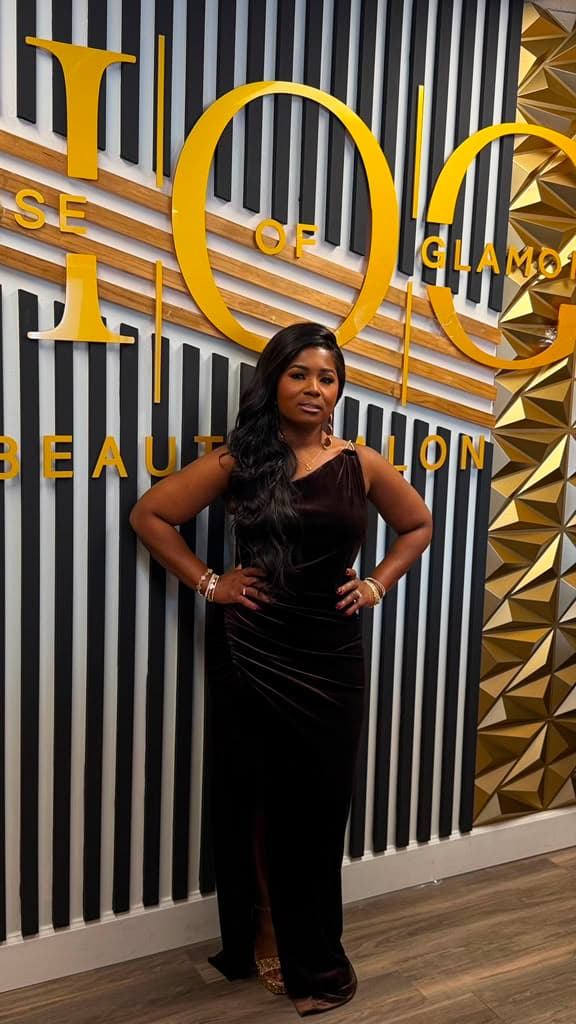 Gladys, owner and stylist at House of Glamor